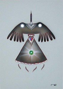 Biểu tượng bảo vệ tâm linh chim sơn ca - Waterbird